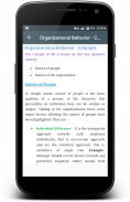 Organizational Behavior screenshot 4