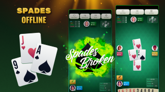 Spades Offline - Card Game screenshot 3