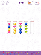 Bubble Sort Color Puzzle Game screenshot 0