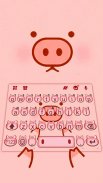 Cute Little Piggy Keyboard The screenshot 1