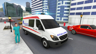 Ambulance Simulator Car Driver screenshot 1