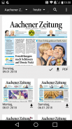 Aachener Zeitung E-Paper screenshot 0