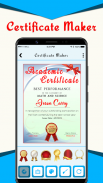 Certificate Creator - Templates & Design Maker screenshot 3