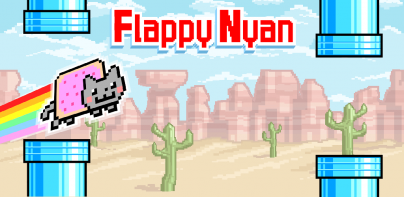 Flappy Nyan: flying cat wings