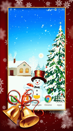Sfondi Natalizi Che Si Muovono.Natale Sfondi Animati Hd 2 4 Download Android Apk Aptoide
