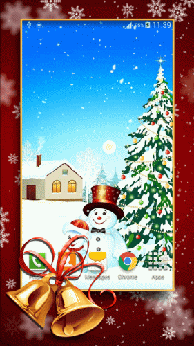 Sfondi Natalizi Animati Per Android.Natale Sfondi Animati Hd 2 4 Download Android Apk Aptoide