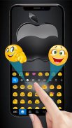 Jet Black New Phone10 主题键盘 screenshot 2