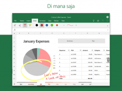 Microsoft Excel: Buka, Edit, & Buat Lembar Bentang screenshot 6