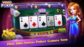 video poker - new casino card poker games free screenshot 2