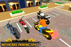 Bike parking 2019: Motorcycle Driving School screenshot 2
