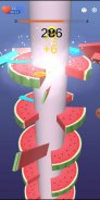 Watermelon Helix Jump screenshot 3