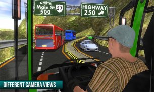 Driver ekstrim jalan raya Bus screenshot 5