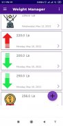 iWeight - Weight Manager and BMI screenshot 4