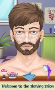 Beard Salon - Hair Cutting Game, Color by Number screenshot 2