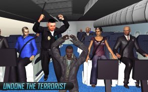 Presiden pesawat membajak agen rahasia game FPS screenshot 7