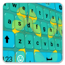 Keyboard with Butterflies Icon