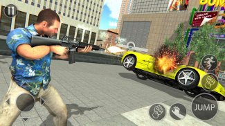 New Grand City Vegas: Thugs Crime Gangster Game 3D screenshot 1