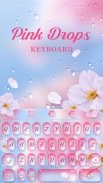 Pink Drops RainbowKey Theme screenshot 4