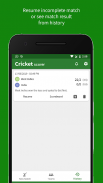 Cricket Scorer screenshot 3