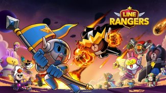 LINE Rangers - 簡單又暢快的塔防角色扮演遊戲！率領熊大、兔兔等角色來大戰一番！ screenshot 3