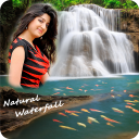 Natural Waterfall Photo Frame