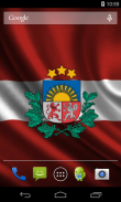 Flag of Latvia Live Wallpaper screenshot 1