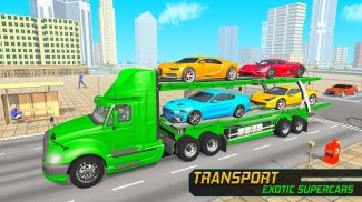 Crazy Truck Car Transport Game screenshot 4