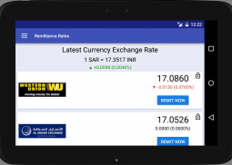 Remittance Exchange Rates screenshot 23