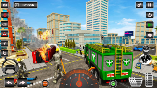 jeux de camion de pompier screenshot 0