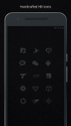 Murdered Out - Black Icon Pack screenshot 1