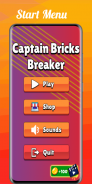 Captain Bricks Breaker screenshot 1