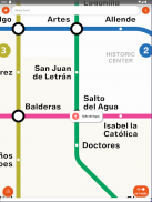 Mexico City Metro - map and route planner screenshot 6