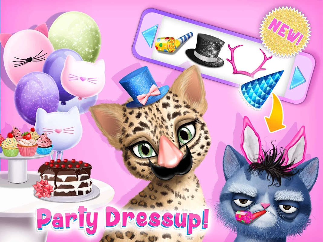 Cat Hair Salon Birthday Party - Загрузить APK для Android | Aptoide