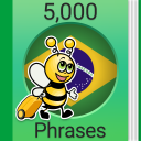 Hable portugués brasileño - 5000 frases Icon