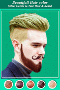 Mustache & Beard Color Effect - Hair Color Changer screenshot 3