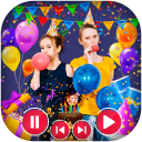 Birthday Video Maker 2024 Icon