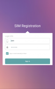 SIM Registration - Zain Iraq screenshot 1