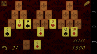 Vintage Tripeaks Solitaire screenshot 1