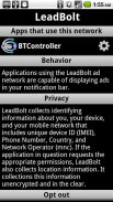 Lookout Ad Network Detector screenshot 2