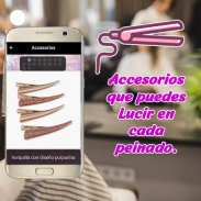 Peinados para mujer - curso de  peluquería screenshot 7