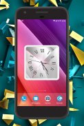 Abstract Clock Live Wallpaper screenshot 0