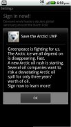 Save the Arctic!! LWP FREE screenshot 2