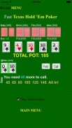 Fast Texas Hold Em Poker BAnet screenshot 2