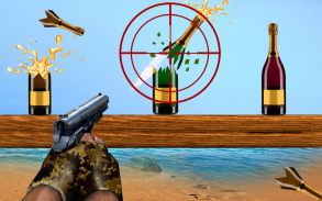 Real Bottle Shooting Game screenshot 0