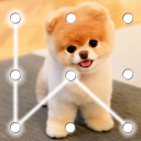 Puppy Pattern Lock Screen Icon
