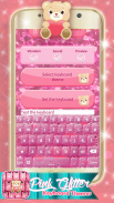 Pink papan kekunci screenshot 5