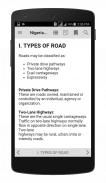 Nigeria Highway Code screenshot 12