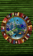 Clock Aquarium Live Wallpaper screenshot 0