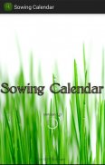 Sowing Calendar - Gardening screenshot 0