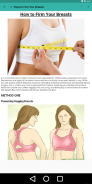 Ways to Firming /Tightening Your Breasts Naturally screenshot 1